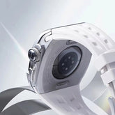 46mm Luxury Watch Band of Stainless Steel Case with Silicone Strap